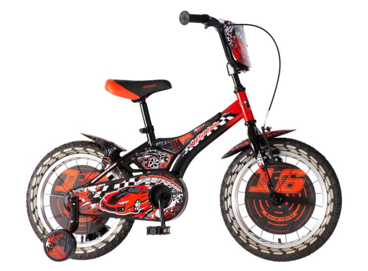 Visitor Bicikl za dečake NIT160 16" Nitro EUR1 crno-crveni