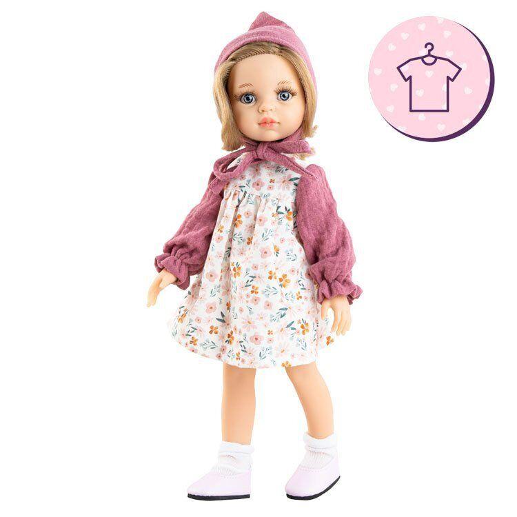 Paola Reina Odeća za lutku Karolinu, 32cm, Šarena