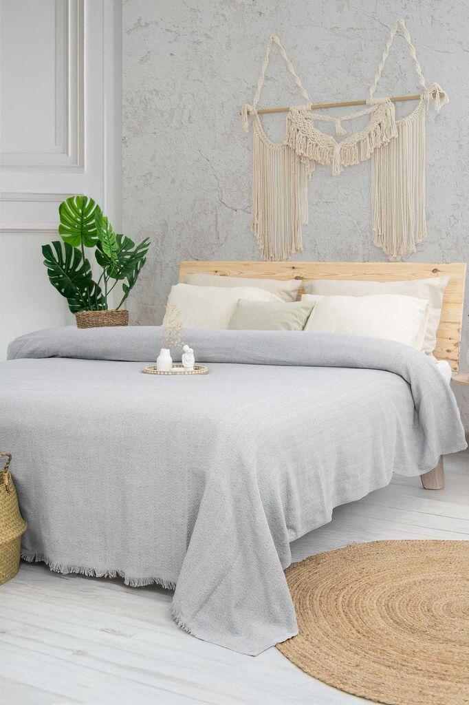 L'essentiel Maison Double Prekrivač Marla, 220 x 240 cm, Svetlosivi