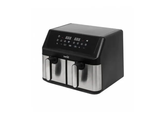 Somogyi Elektronic KFT Dupla friteza na vruć vazduh HGAF29, 2 x 4.5l, 2000W, Crna