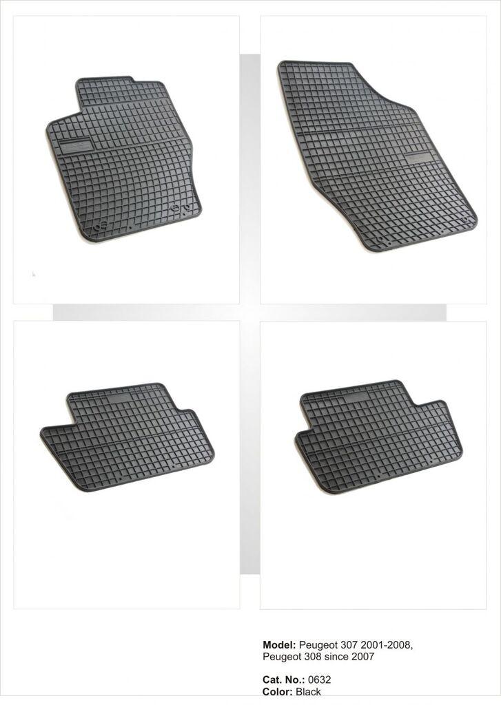 Frogum Tipske patosnice za  Peugeot 307 (01-08) / 308 (08-13) / Citroen C4 1 /2 (04-15)