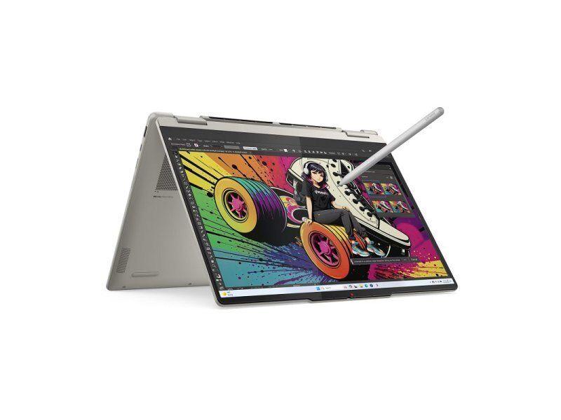 Lenovo Laptop Yoga 7 14AKP10 83JR0031YA, 2 u 1, 14", WUXGA OLED Touch, Ryzen AI 5 340, 16GB RAM, 512GB SSD, Bež