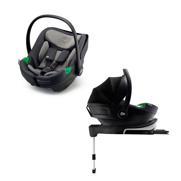 Kinderkraft Auto sedište i-Care i-Size, 40-87cm, Sivo