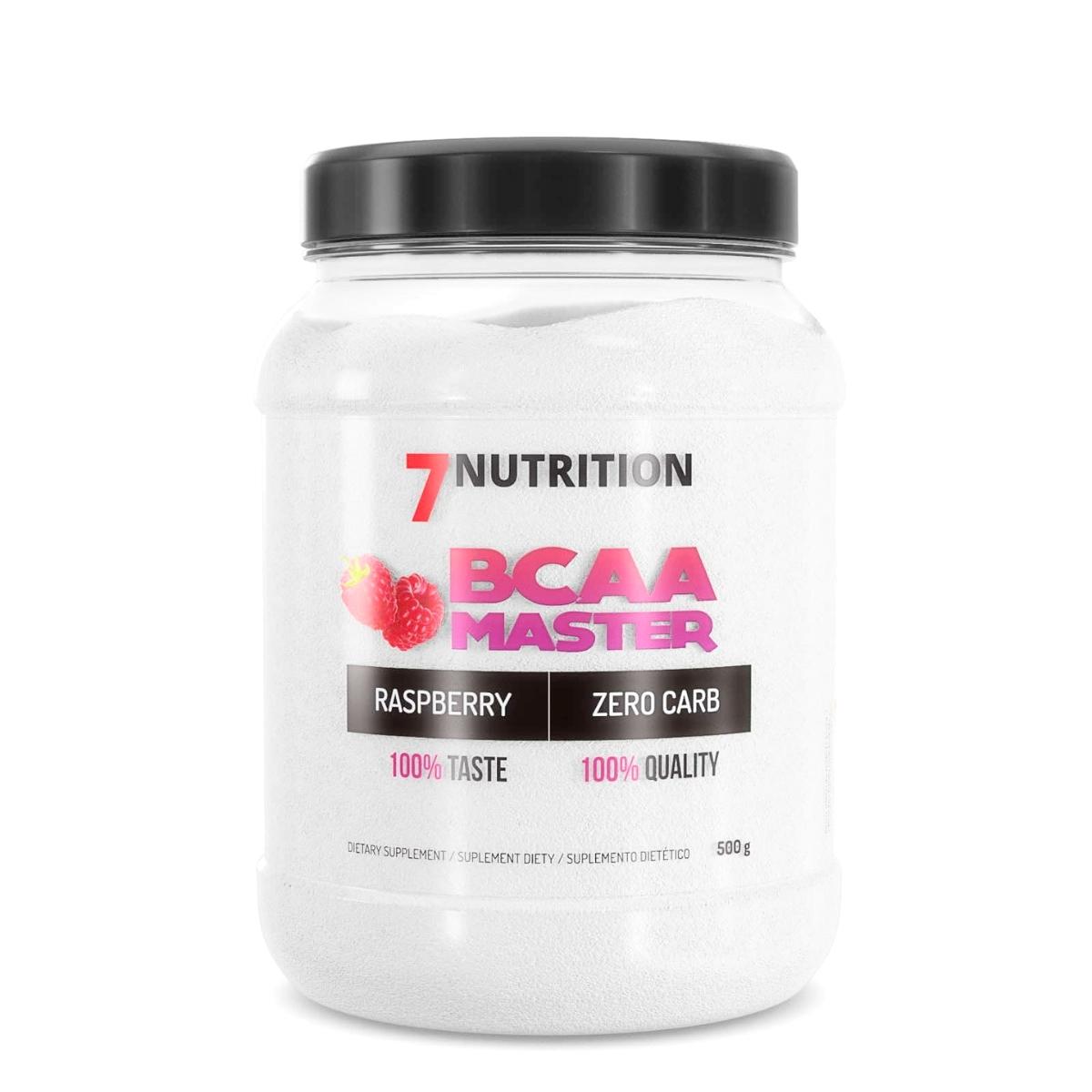 7 nutrition BCAA Master malina, 500g