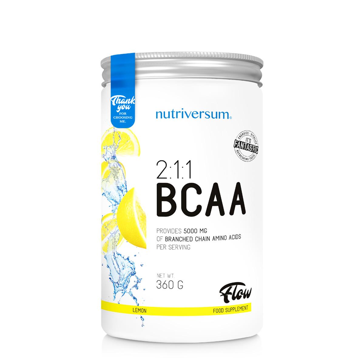 Nutriversum BCAA Flow 2:1:1 limun, 360g