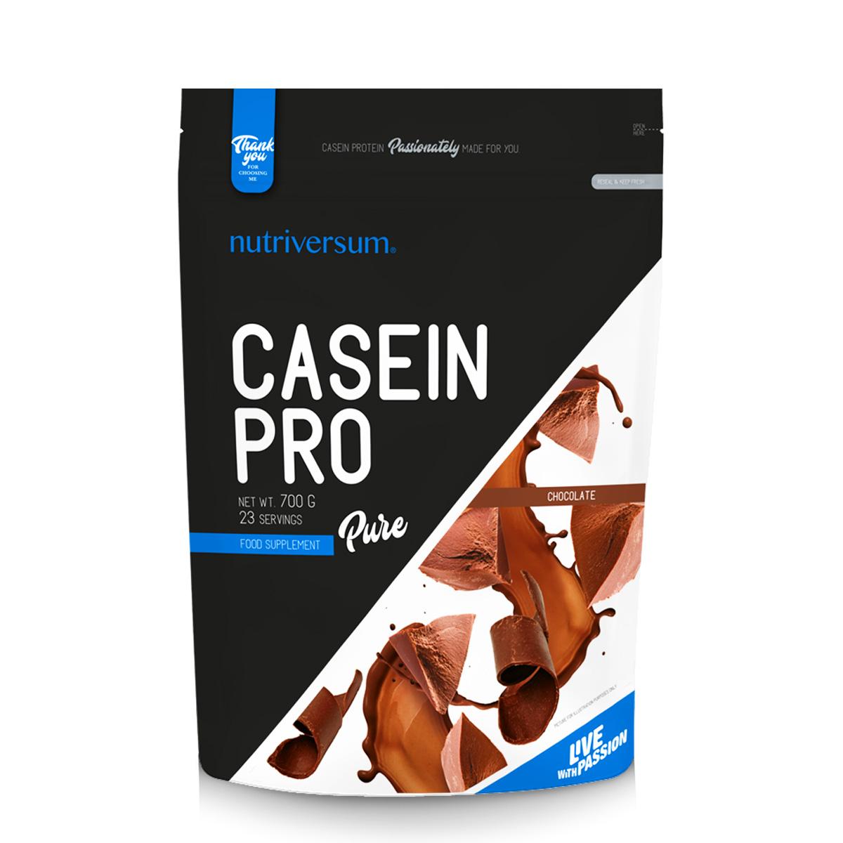 Nutriversum Pure Casein Pro čokolada, 700g
