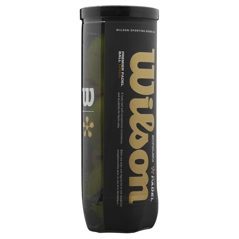 WILSON Loptice Premier Padel Speed 3 Ball Can