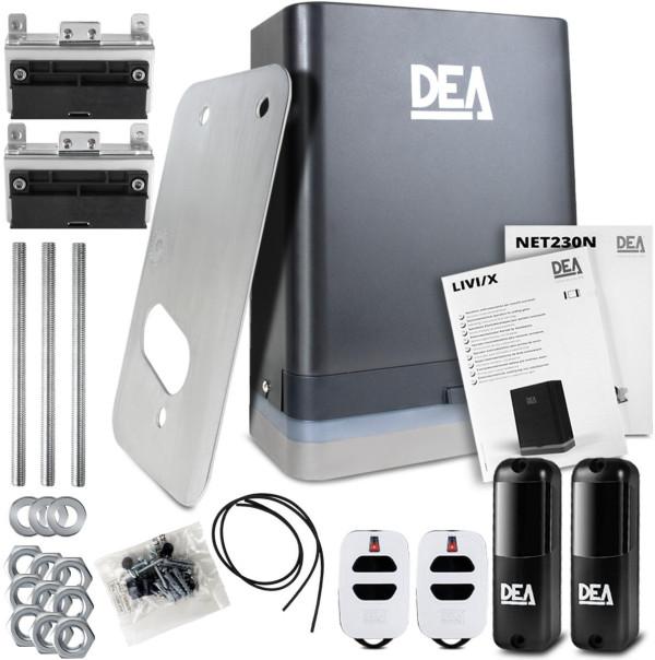 DEA SYSTEM Set motora klizne kapije KIT LIVI 6X/M, do 600kg, 320W