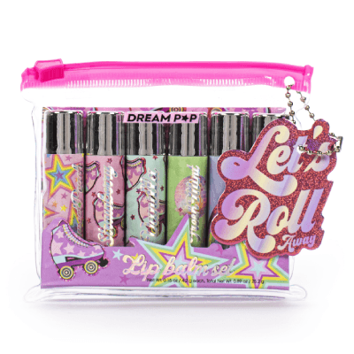 Tri Coastal Design Set balzama za usne Lets Roll Dream Pop, 6 komada