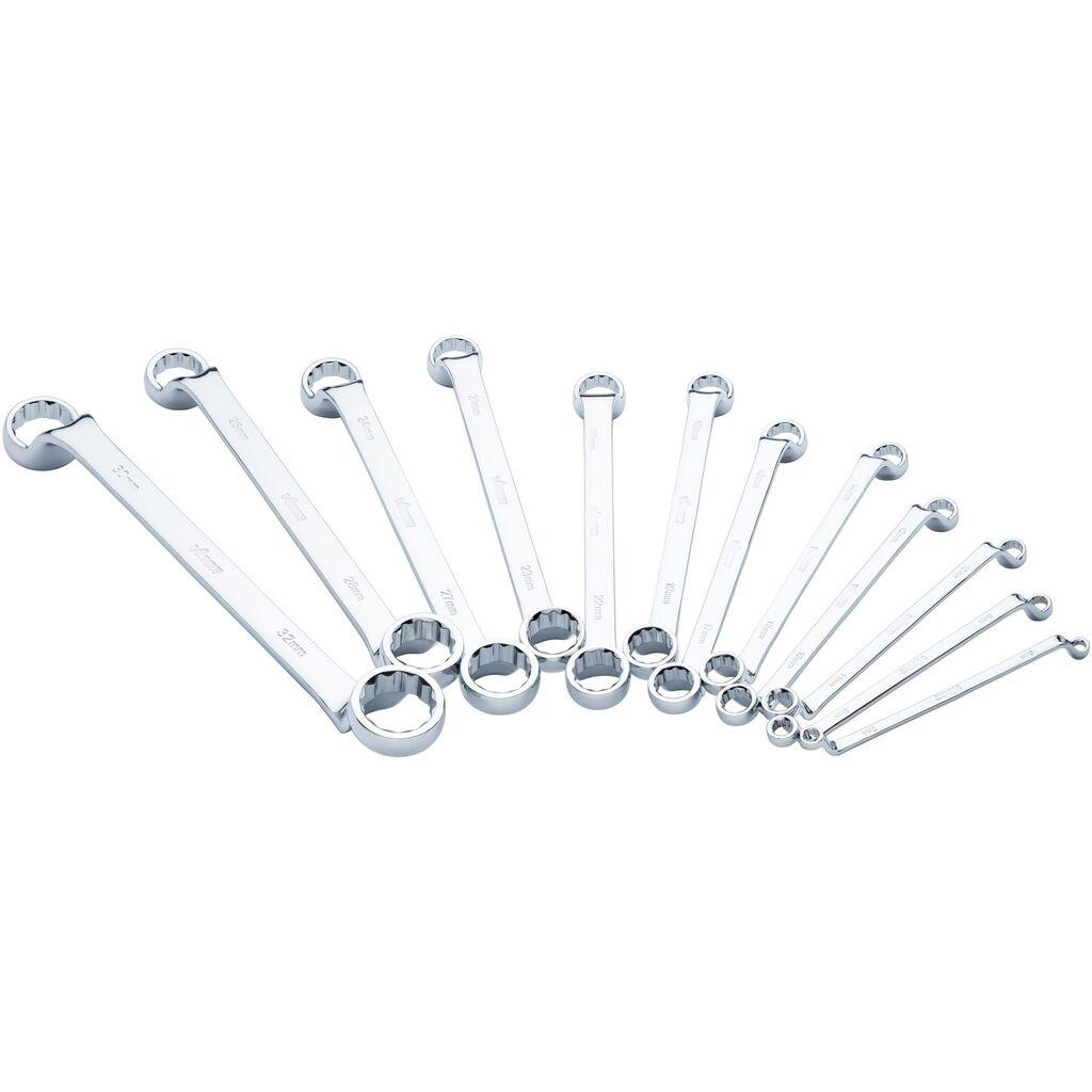 Vigor Set krivo-okastih ključeva V7750/12, 12 komada