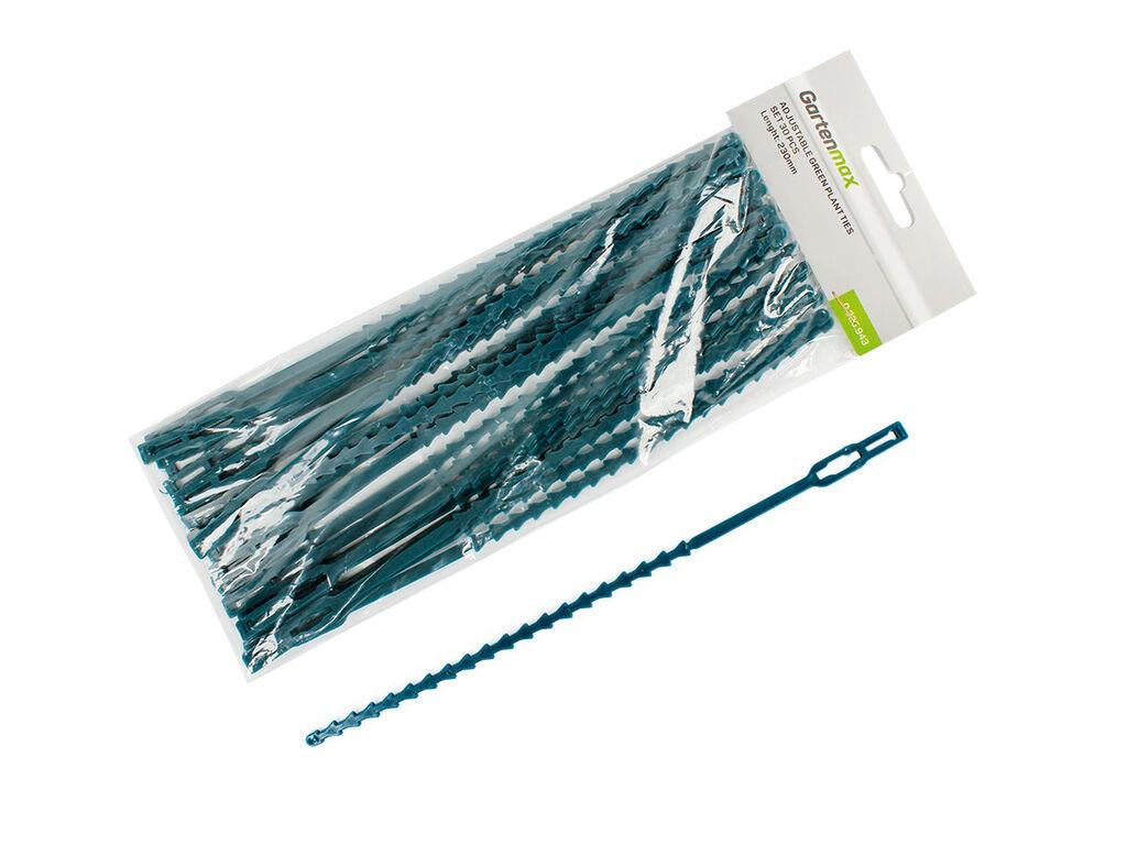 Gartenmax Vezice za biljke 23 cm, 30 komada, Zelene