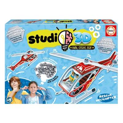 Slagalica 3D Helicopter Studio, 50 delova