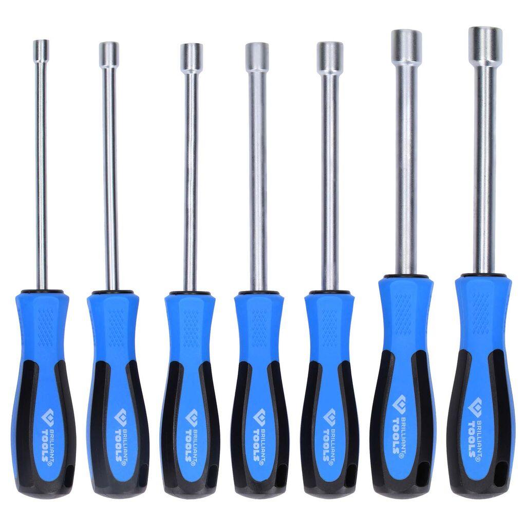 Brilliant Tools Set šrafcigera na gedoru 031070, 5-12mm, 7 komada