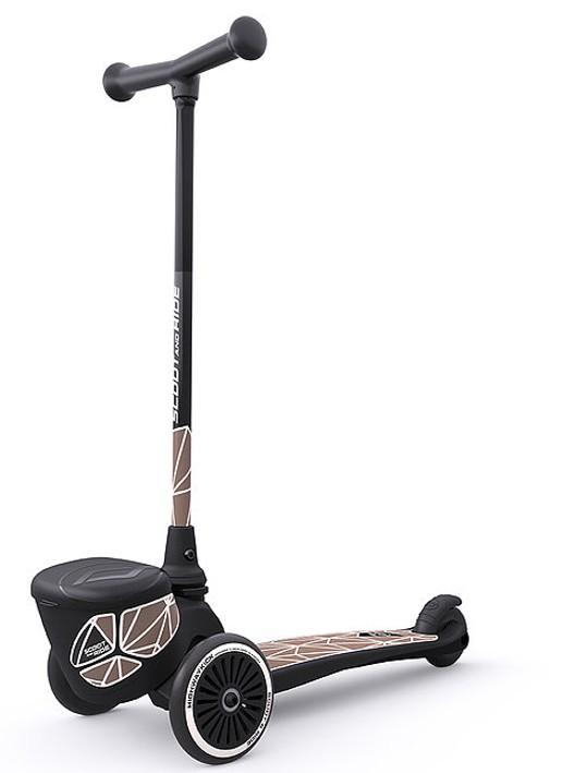 SCOOT & RIDE Dečiji trotinet Highwaykick 2 Lifestyle Brown lines, Braon - crni