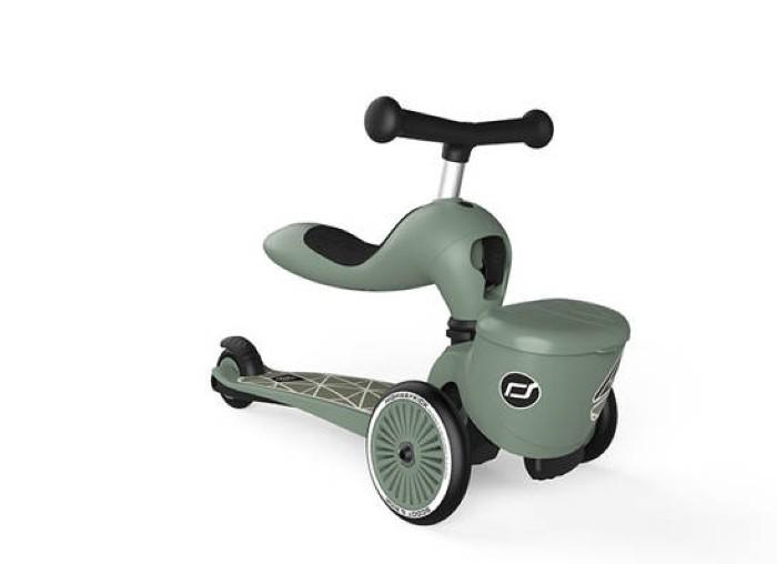 SCOOT & RIDE Dečiji trotinet Highwaykick 1 Lifestyle Green lines, Zeleni