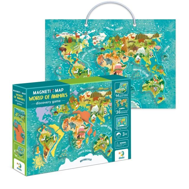 Dodo magnetna igra - mapa životinjskog sveta