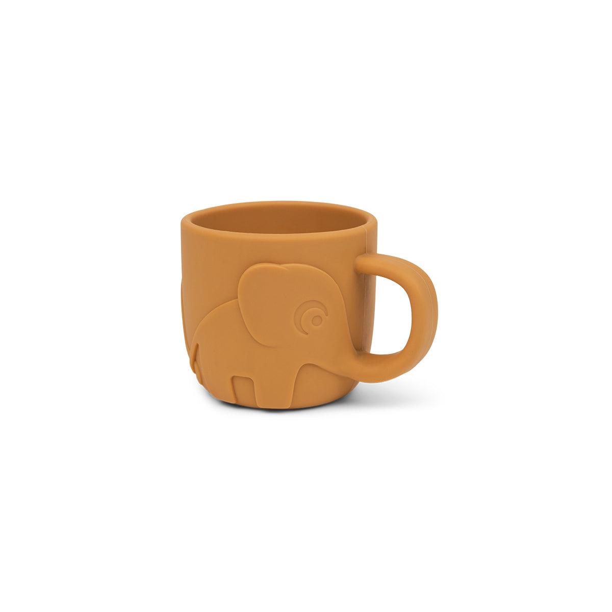 DONE BY DEER Šolja Peekaboo Elphee, Narandžasta