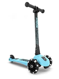 SCOOT & RIDE Dečiji trotinet Highwaykick 3 Blueberry LED, Svetloplavi