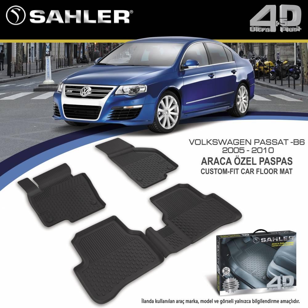 Sahler Gumene patosnice 4.5D za Volkswagen Passat B6, Crne