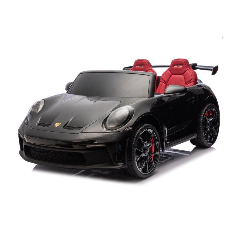 Premium Stil Dečiji Automobil na akumulator Porsche 911 GT3 24V, Dvosed, Luxury Premium Oprema, Crni