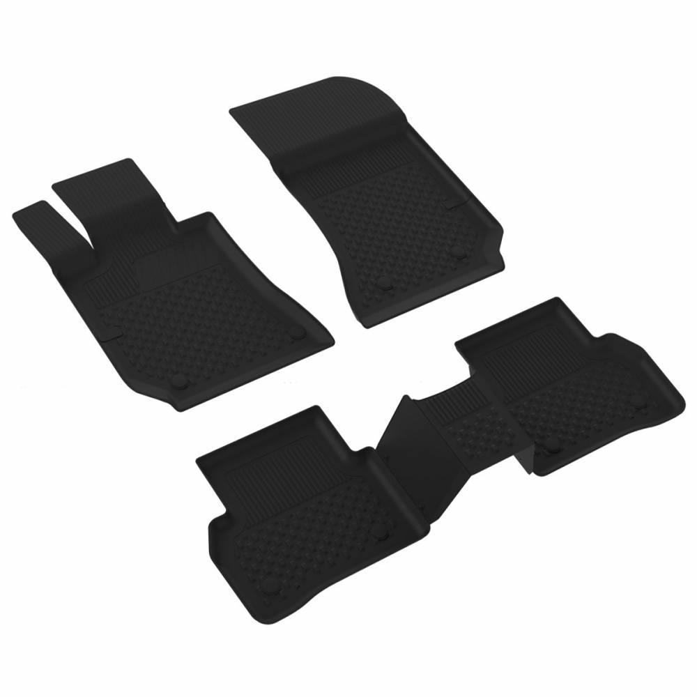 Sahler Gumene patosnice 4.5D za Mercedes E W212 od 2009, Crne