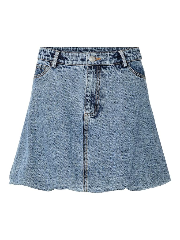 Pieces Ženska suknja Ally, Mini, Plava