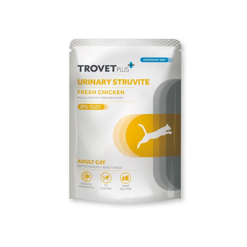 TROVET PLUS Hrana za mačke urinary struvite, 85g