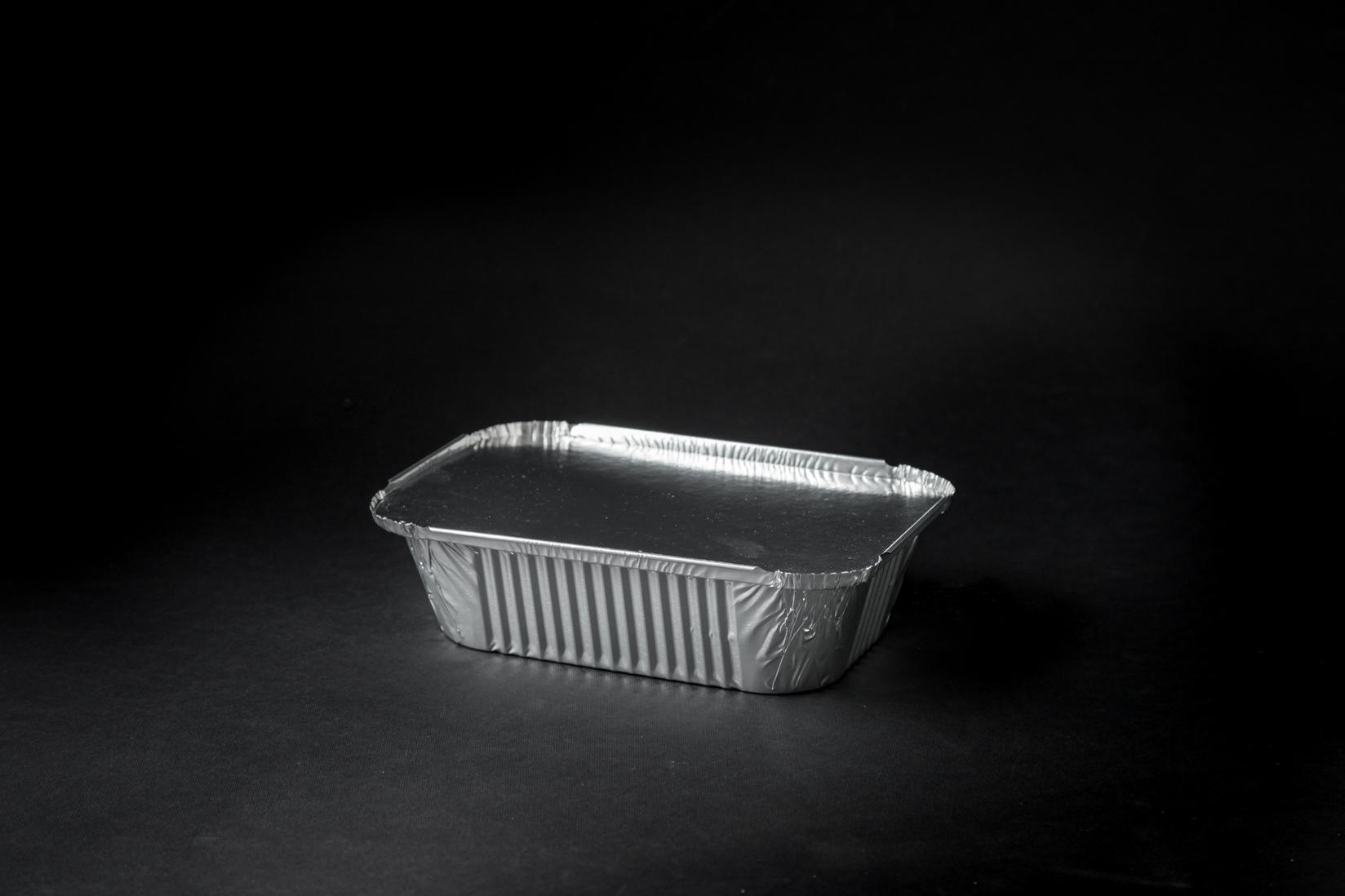 Aluminijumske ambalaže za dostavu hrane, 100 komada