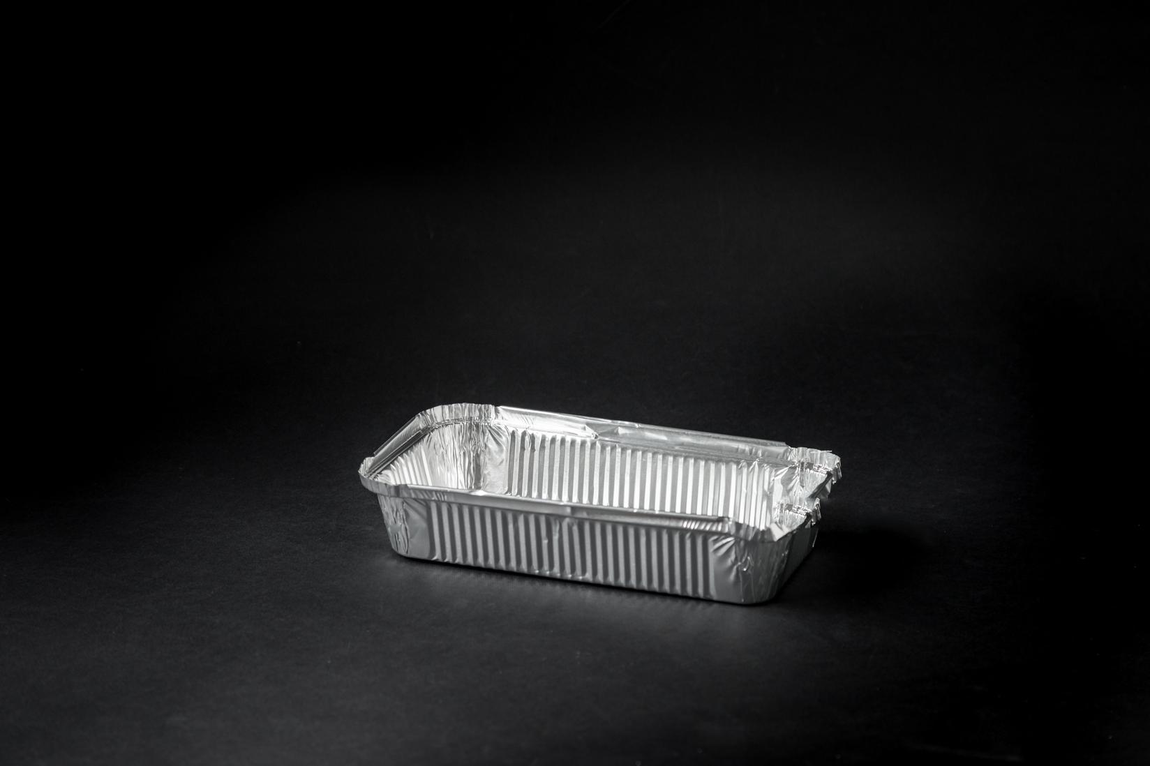 Aluminijumske ambalaže za dostavu hrane, 100 komada