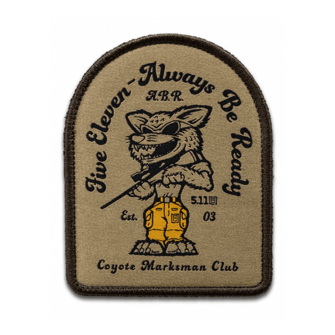 5.11 Samolepljivi stiker Coyote, Braon