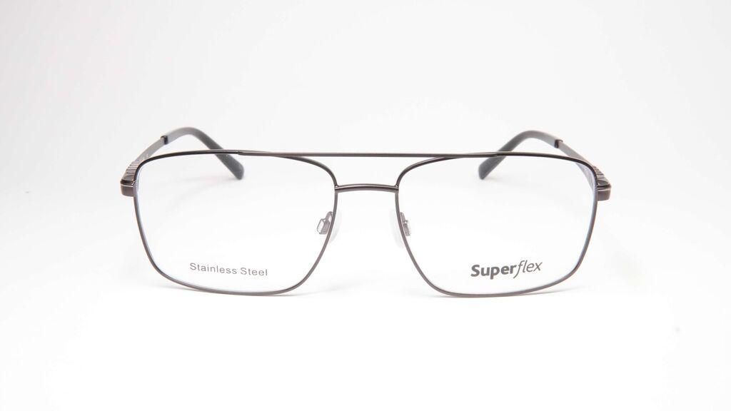 Superflex Muški dioptrijski okvir SF548 M103, Srebrni