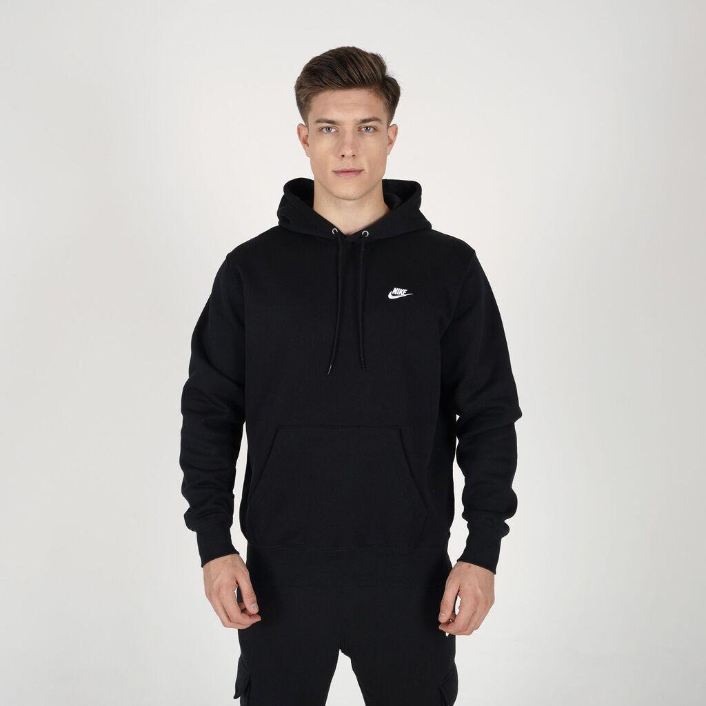 Nike Muški duks sa kapuljačom Club BB Po FN3859, Crni
