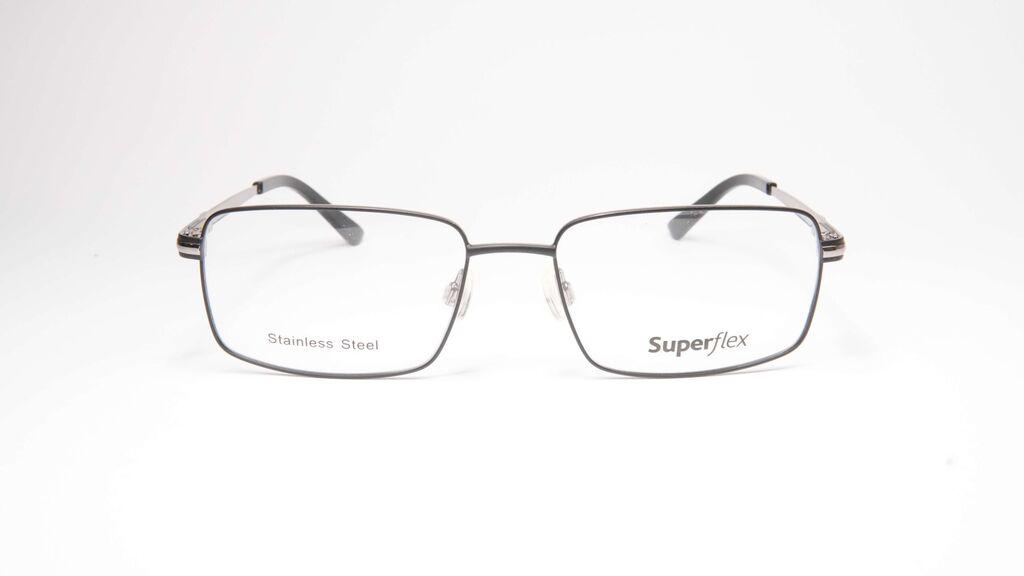 Superflex Muški dioptrijski okvir SF492 C2, Crni
