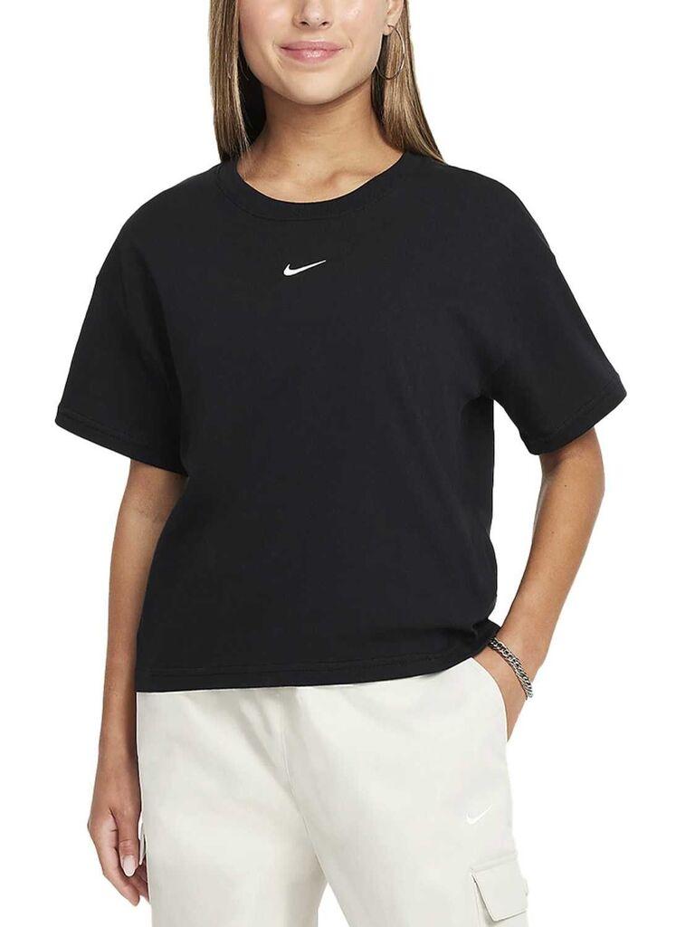 Nike Majica za devojlčice NSW Tee Boxy Essential Lbr FZ5559, Crna