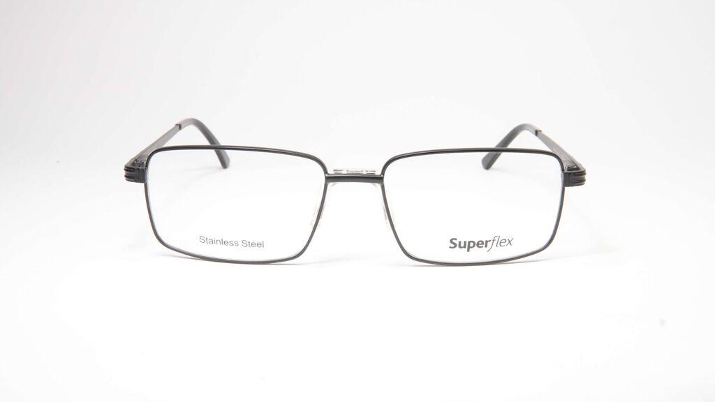 Superflex Muški dioptrijski okvir SF536 M100, Crni