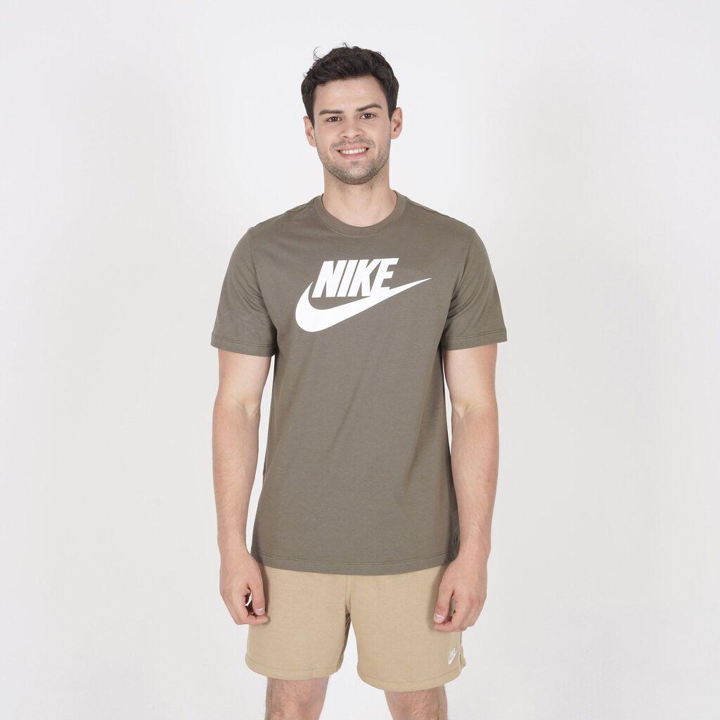 Nike Muška majica NSW Tee Icon Futura AR5004, Maslinasta