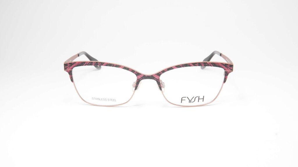 Fysh Ženski dioptrijski okvir 3633 M106, Crni