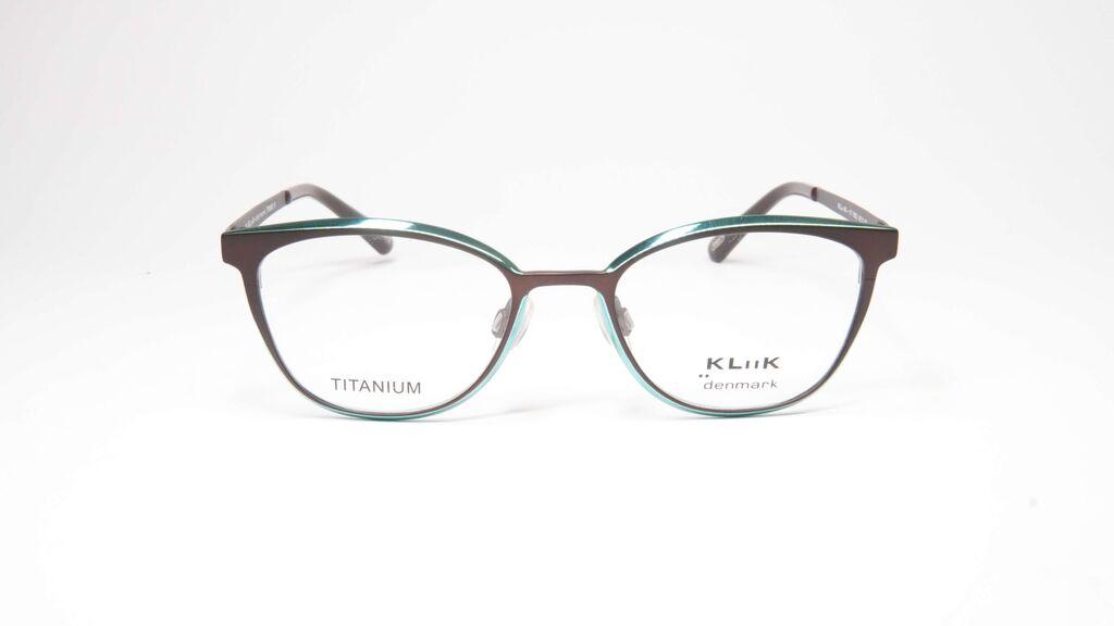 Kliik Ženski dioptrijski okvir Denmark 671 M202, Bronzani