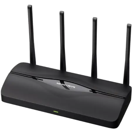 Merkuzis WiFi 7 ruter MR27BE BE3600 dvopoјasni, crni