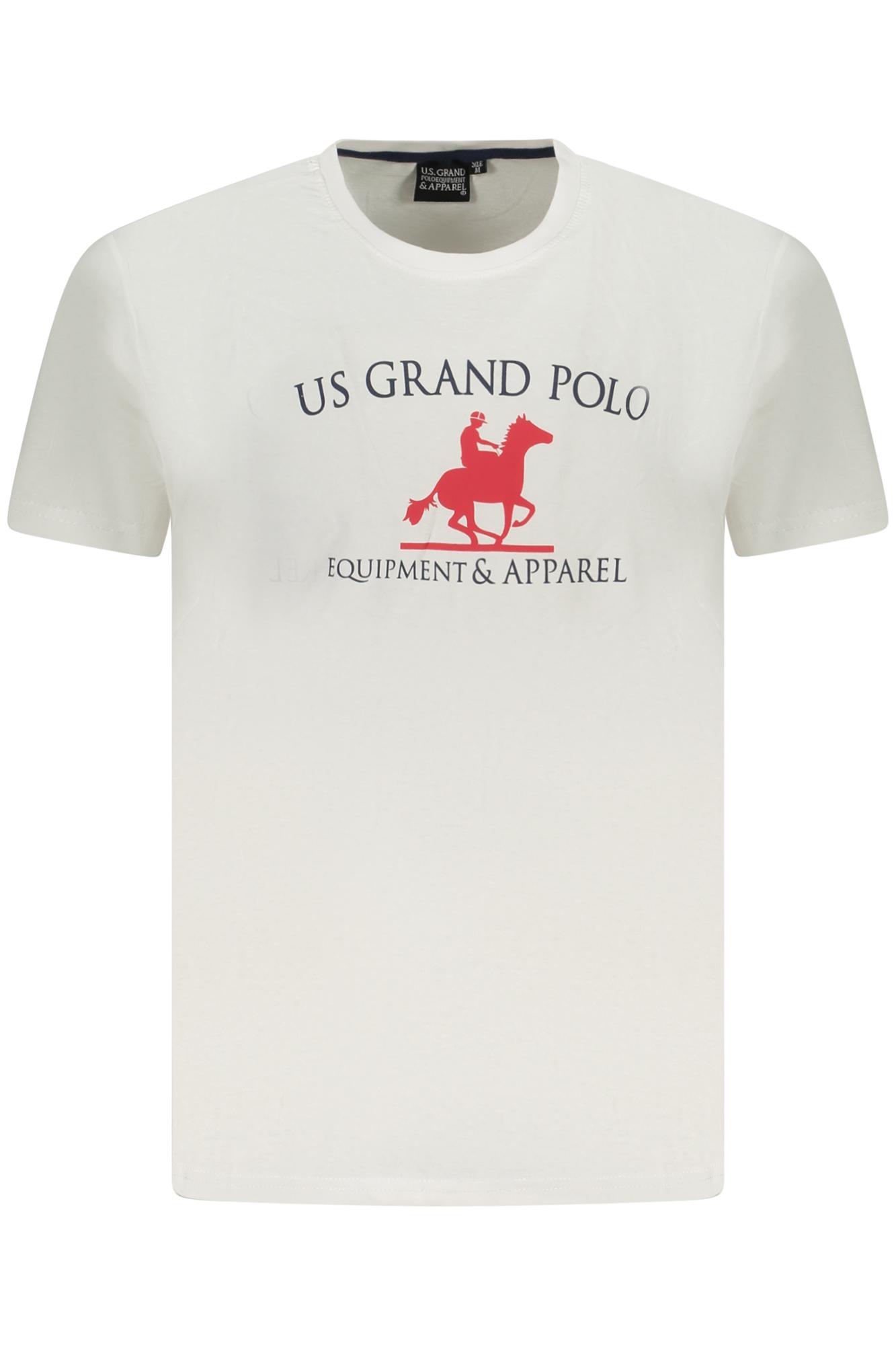 U.S. Grand polo Muška majica AU02645_BI6BIANC, Bela