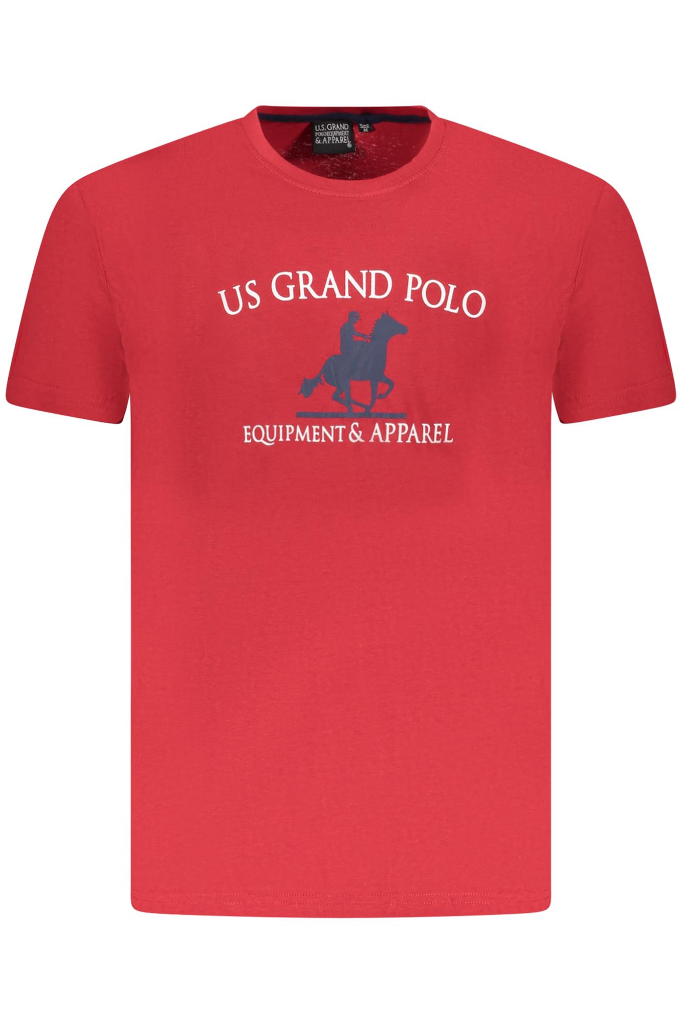 U.S. Grand polo Muška majica AU02645_RO8ROSSO, Crvena