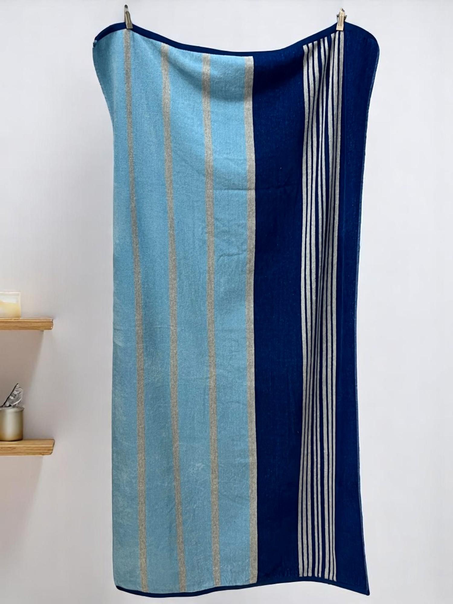 Viktorija Plažni peškir Blue Wave 164x87 cm