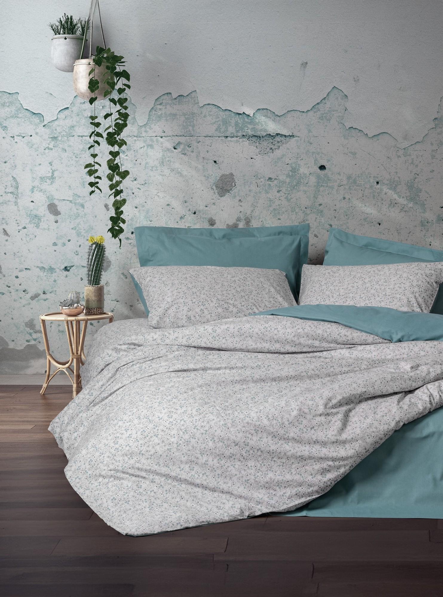 L'essentiel Maison Komplet posteljine June, 160x220cm,100x200+30cm, Zelena