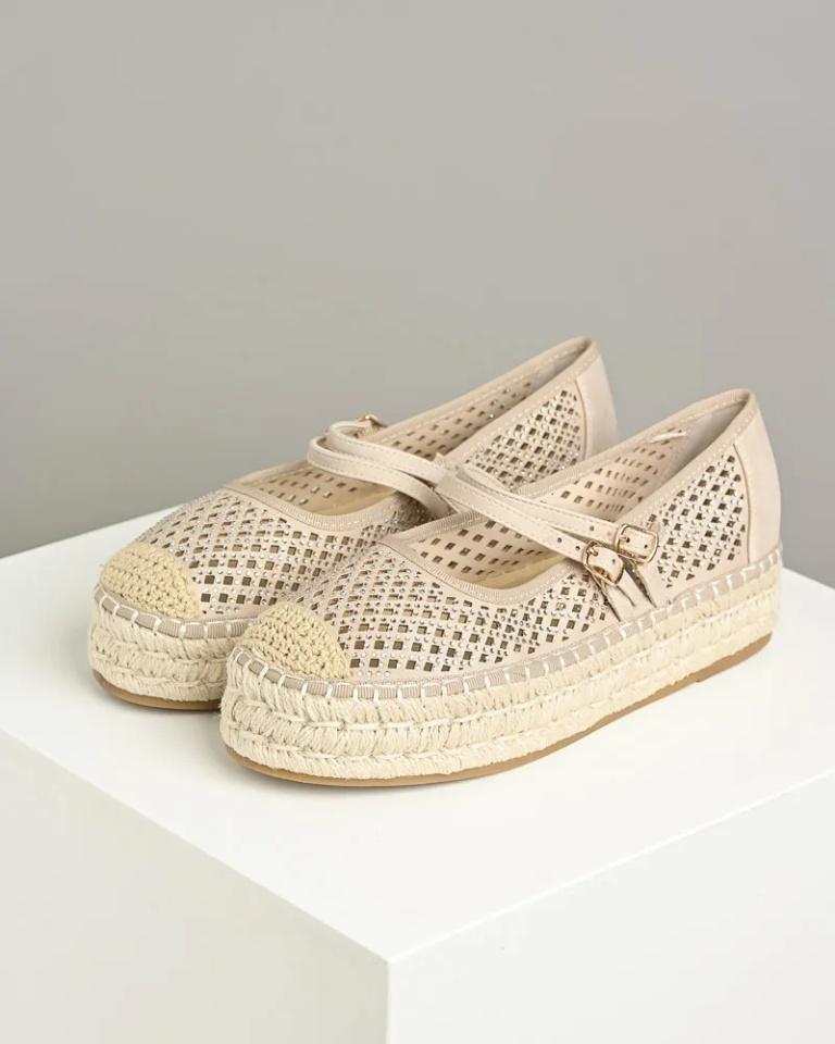 Favorito Ženske espadrile L232500, Bež