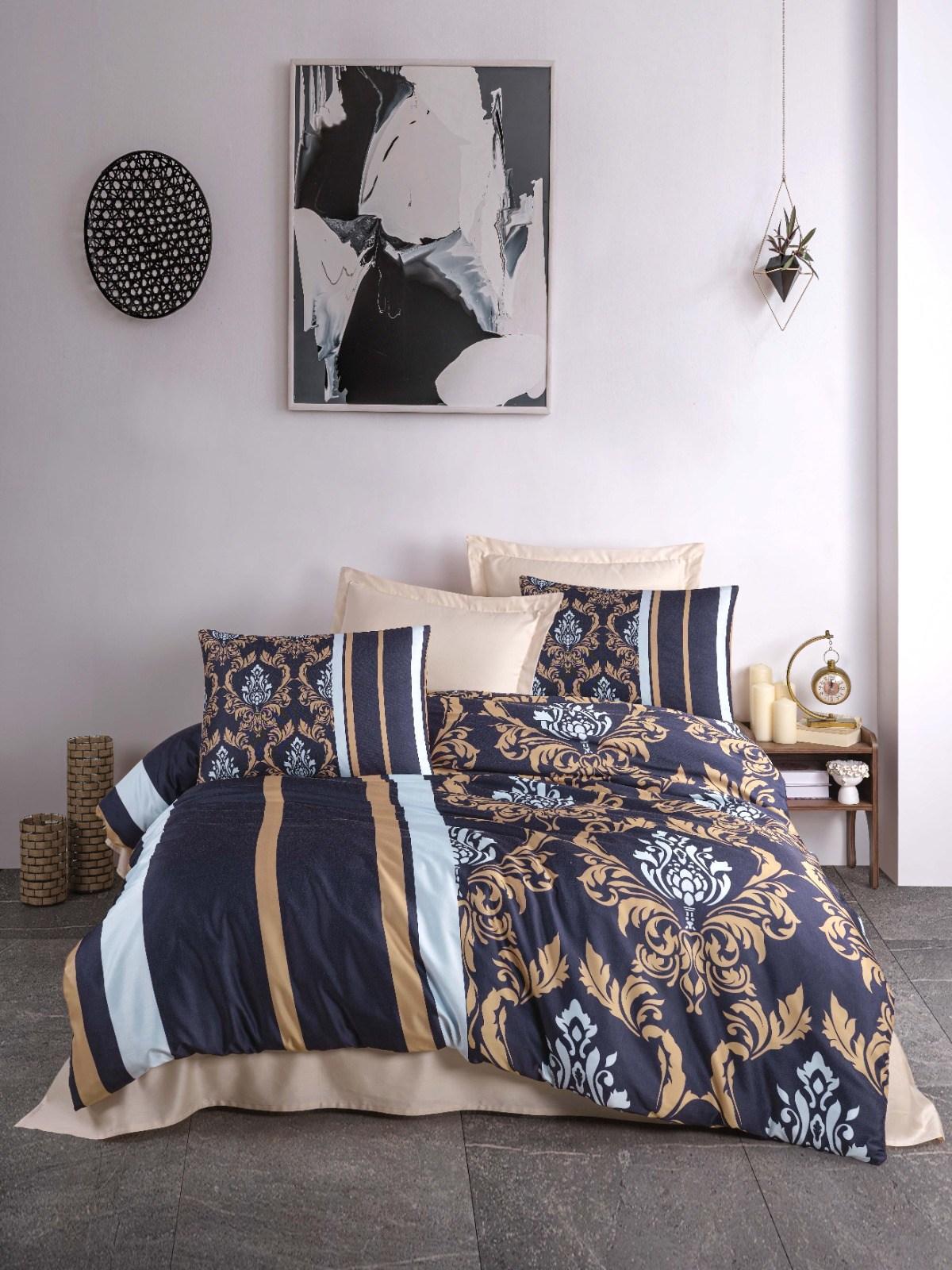 L'essentiel Maison Komplet posteljine 487, 160x220cm, Teget