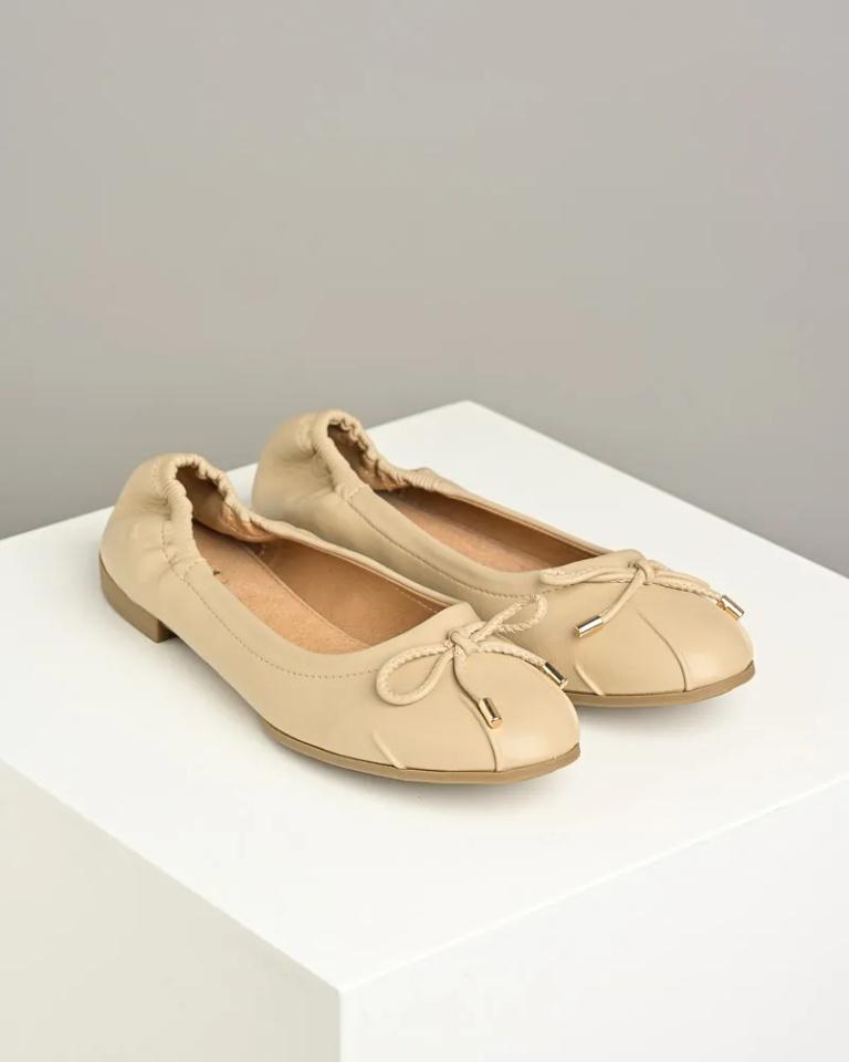 Emelie Strandberg Ženske baletanke C180, Bež