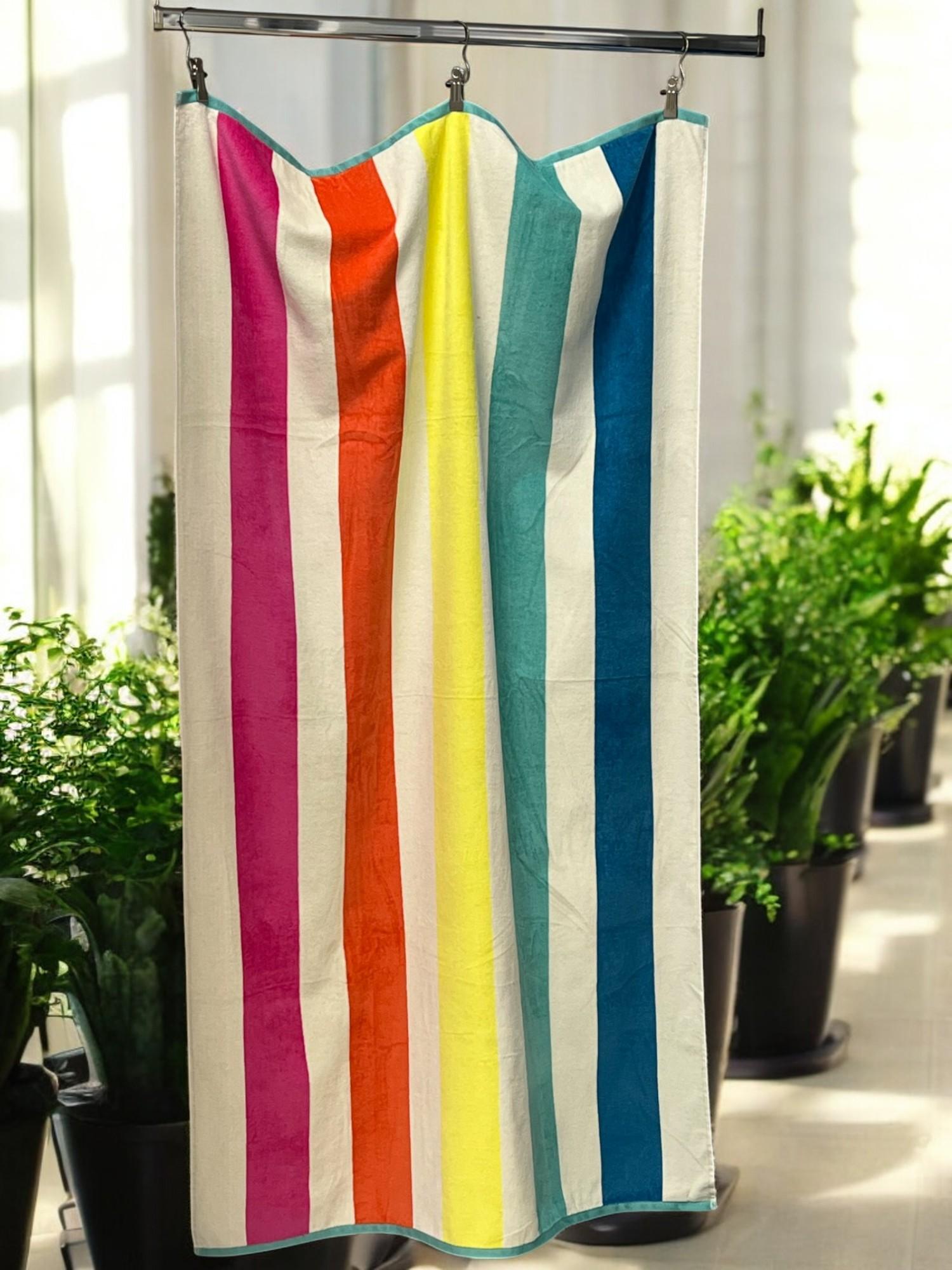 Viktorija Plažni peškir Rainbow Vibes 174x103cm 100% pamuk