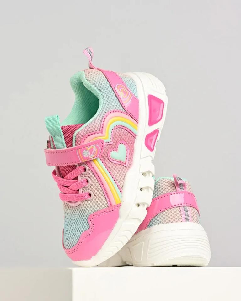 Emelie Strandberg Svetleće patike za devojčice D546, Šarene