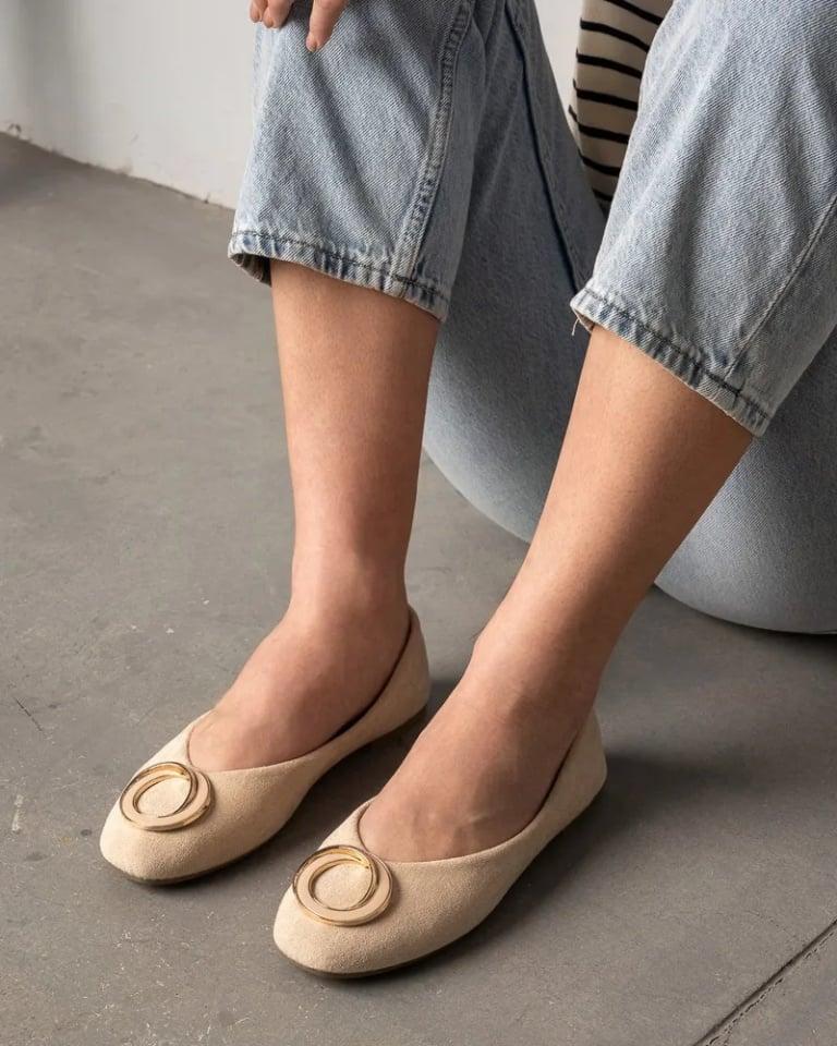 Favorito Ženske baletanke L242505, Bež