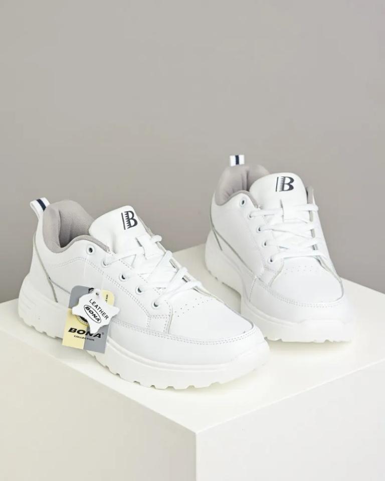 Bona Muške patike 51688A, Bele